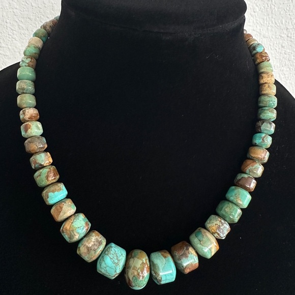Turquoise DTR mine finds necklace by Jay King RARE Find - Picture 3 of 8